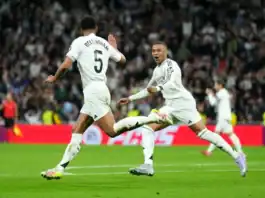 الليغا: ريال مدريد ينتزع فوزًا صعبًا أمام ليغانيس بثلاثية لهدفين ريال مدريد يهزم ليغانيس بثلاثية ويُعادل برشلونة في الصدارة