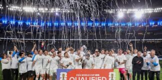 نيوزيلندا تحجز بطاقة التأهل إلى كأس العالم 2026 بعد فوزها على كاليدونيا الجديدة نيوزيلندا تتأهل إلى كأس العالم 2026 بعد فوزها على كاليدونيا الجديدة