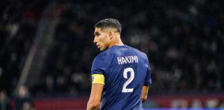 باريس سان جيرمان: حكيمي يعود إلى التدريبات بعد فترة راحة قصيرة حكيمي يعود لتدريبات باريس سان جيرمان قبل موقعة كأس فرنسا