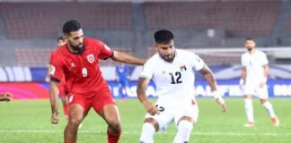 تصفيات كأس العالم 2026: الأردن يهزم فلسطين ويعزز فرصه في التأهل الأردن يتفوق على فلسطين في تصفيات كأس العالم 2026