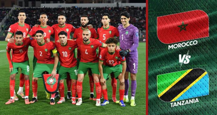 موعد مباراة المغرب وتنزانيا في تصفيات كأس العالم 2026
