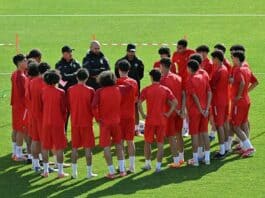 منتخب الأشبال يُنهي استعداداته لمواجهة كوت ديفوار في نصف نهائي كأس إفريقيا منتخب الأشبال يُنهي تحضيراته لمباراة كوت ديفوار في نصف النهائي