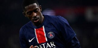 قائد باريس سان جيرمان يسجل هدفًا حاسمًا في مسيرته الرياضية عثمان ديمبيلي يسجل 200 نقطة حاسمة في مسيرته الرياضية