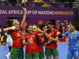 كأس أفريقيا لكرة الصالات للسيدات: لاعبات الأطلس في سعيهن إلى التأهل للنهائي والتأهل إلى المونديال كأس أفريقيا لكرة الصالات للسيدات: نصف نهائي حاسم بين المغرب وأنغولا