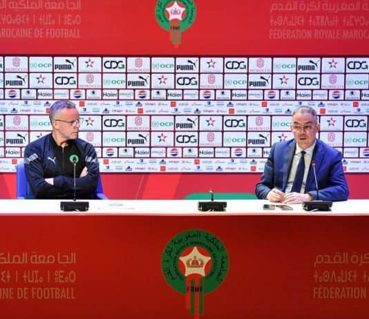 لكجع يحفّز أشبال الأطلس قبل سفرهم للمشاركة في كأس إفريقيا لأقل من 20 سنة بمصر فوزي لقجع يحفز لاعبي منتخب U20 قبل كأس إفريقيا بمصر