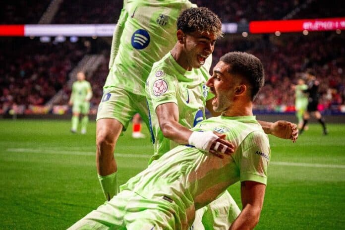 برشلونة يهزم أتلتيكو ويلاقي ريال مدريد في نهائي الكأس