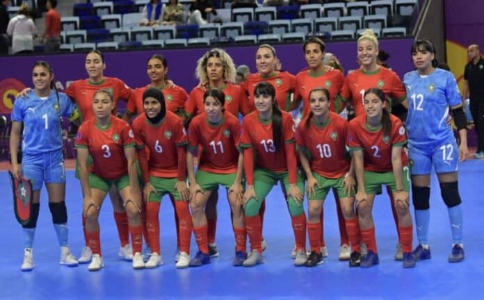 منتخب المغرب داخل القاعة يواجه الكاميرون في ثاني مبارياته بكأس إفريقيا