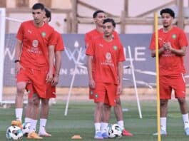 منتخب الشبان المغربي يُنهي استعداداته لمواجهة كينيا في افتتاح مشواره بكأس إفريقيا منتخب الشبان المغربي يُنهي استعداداته لمواجهة كينيا في كأس إفريقيا