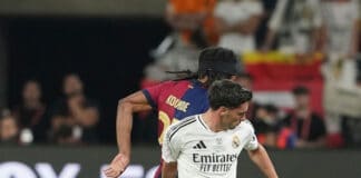 أنشيلوتي يبرئ براهيم دياز من خطأ الهدف الثالث لكوندي أنشيلوتي يبرئ براهيم دياز من مسؤولية هدف كوندي في الكلاسيكو