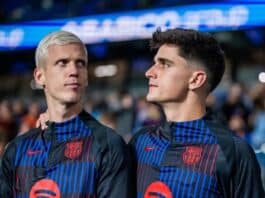 برشلونة يحصل على الضوء الأخضر للاحتفاظ بأولمو وباو لوبيز برشلونة يحتفظ بأولمو وباو لوبيز بعد حكم رياضي إيجابي