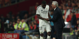 ضربة موجعة لريال مدريد: روديغر موقوف وستة لاعبين خارج التشكيلة ريال مدريد يتلقى ضربة قوية: إيقاف روديغر وغيابات جماعية بسبب الإصابات