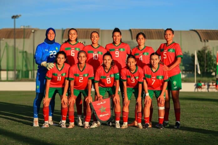 معسكر تدريبي للمنتخب المغربي النسوي 