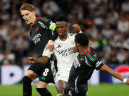 أرسنال يُقصي ريال مدريد وإنتر يتفوق على بايرن ويتأهل لنصف نهائي دوري الأبطال أرسنال يُقصي ريال مدريد وإنتر يتجاوز بايرن ويتأهل لنصف النهائي