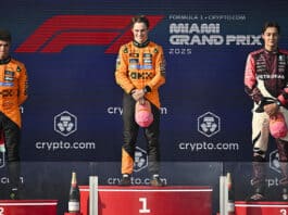 فورمولا 1: بيستري يفوز بسباق ميامي وفيرستابن يكتفي بالمركز الرابع بيستري يفوز بسباق ميامي في فورمولا 1 وفيرستابن يحل رابعاً