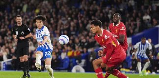 برايتون يهزم ليفربول 3-2 في الجولة 37 من الدوري الإنجليزي برايتون يقلب الطاولة على ليفربول في آخر مباريات الموسم على أرضه