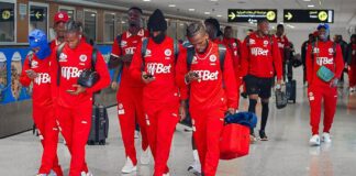 بعثة سيمبا التنزاني تصل إلى المغرب استعدادًا لنهائي كأس الكونفدرالية أمام نهضة بركان بعثة سيمبا تصل إلى المغرب لمواجهة نهضة بركان في نهائي الكونفدرالية