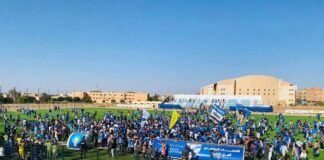 أمل تيزنيت يحقق حلم 37 سنة ويصعد إلى القسم الثاني الاحترافي أمل تيزنيت يصعد للقسم الثاني الاحترافي بعد 37 سنة من الانتظار