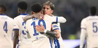 تشيلسي يقترب من نهائي دوري المؤتمر الأوروبي بفوز كبير على يورغوردينس تشيلسي يقترب من نهائي دوري المؤتمر الأوروبي بعد رباعية أمام يورغوردينس