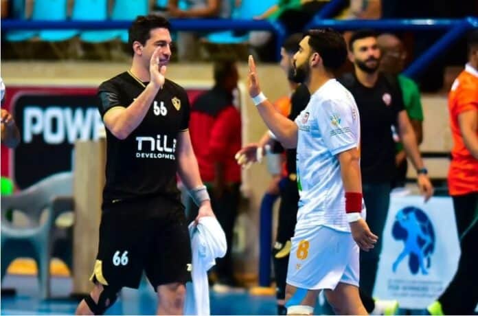 درب السلطان يخسر أمام الزمالك في بطولة إفريقيا لكرة اليد