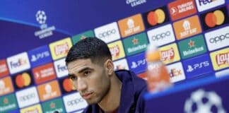 حكيمي «مستعد للحرب» مع استعدادات باريس سان جيرمان لمباراة نصف نهائي دوري الأبطال حكيمي "مستعد للحرب" مع PSG في مباراة نصف النهائي ضد أرسنال