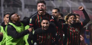 الجيش الملكي يحسم تأهله لدوري أبطال إفريقيا بعد فوزه على حسنية أكادير الجيش الملكي يتأهل رسميًا لدوري أبطال إفريقيا بعد فوزه على الحسنية