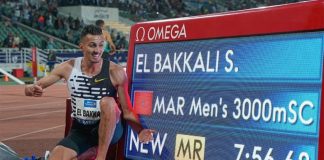 ملتقى محمد السادس الدولي لألعاب القوى.. سفيان البقالي يتألق في سباق 3000 متر موانع ملتقى محمد السادس الدولي لألعاب القوى.. البقالي يفوز بسباق 3000 م موانع