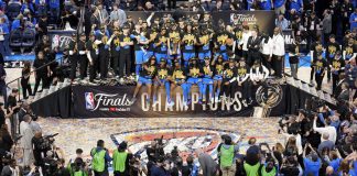 أوكلاهوما سيتي يدخل التاريخ ويتوّج بلقب الـNBA لأول مرة بعد الانتصار على إنديانا أوكلاهوما سيتي يُتوج بلقب الـNBA لأول مرة في تاريخه بعد فوز تاريخي