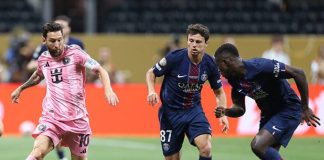 باريس سان جيرمان يكتسح إنتر ميامي برباعية ويتأهل لربع نهائي مونديال الأندية باريس سان جيرمان يسحق إنتر ميامي ويتأهل لربع النهائي