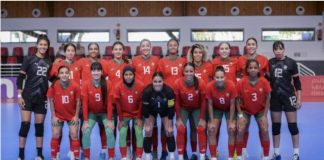 المنتخب الوطني النسوي داخل القاعة يهزم سلوفاكيا ودياً استعداداً للمونديال المنتخب النسوي داخل القاعة يهزم سلوفاكيا استعداداً لكأس العالم