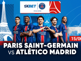 باريس سان جيرمان – أتلتيكو مدريد: صدام العمالقة في افتتاح البطولة الصيفية الكبرى مع 1xBet مواجهة باريس سان جيرمان وأتلتيكو مدريد تفتتح البطولة الكبرى – فرص رهان مثيرة مع 1xBet