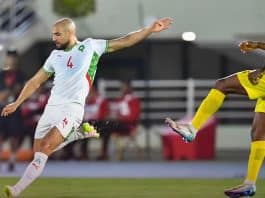 المغرب يفوز بصعوبة على البنين استعداداً لكأس إفريقيا فوز باهت للمغرب على البنين قبل كأس إفريقيا