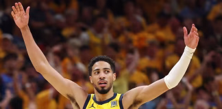 انديانا بيسرز يكتسح أوكلاهوما سيتي ويجبر السلسلة على مباراة سابعة لأول مرة منذ 2016 إنديانا بيسرز يسحق ثاندر ويجبر النهائي على مباراة سابعة تاريخية