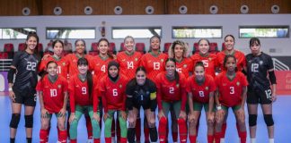 منتخب السيدات لكرة القدم داخل القاعة يتعادل ودياً مع سلوفاكيا في إطار التحضيرات للمونديال تعادل ودي لمنتخب "الفوتسال" النسوي أمام سلوفاكيا
