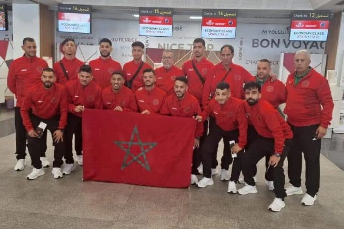المنتخب المغربي للصم يشارك في مونديال فوتسال بإيطاليا

