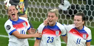 إنجلترا تحتفظ بلقب بطولة أوروبا للسيدات في كرة القدم 2025 إنجلترا تتوج ببطولة أوروبا للسيدات 2025 على حساب إسبانيا