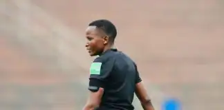 الحكمة النميبية أنتسينو توانيانيوكوا تدير نهائي كأس إفريقيا للسيدات بين المغرب ونيجيريا الحكمة النميبية أنتسينو تدير نهائي المغرب ونيجيريا في كأس إفريقيا