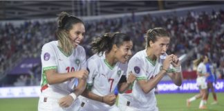 المنتخب الوطني النسوي يهزم الكونغو برباعية ويقترب من ربع نهائي كأس إفريقيا المنتخب المغربي النسوي يهزم الكونغو 4-2 ويقترب من ربع نهائي كأس إفريقيا