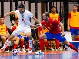 المنتخب المغربي لكرة القدم داخل القاعة يواجه إسبانيا في مباراتين إعداديتين المغرب يواجه إسبانيا وديًا ويشارك في دوري دولي بالأرجنتين