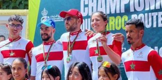 عادل العرباوي يتوج بطلاً للمغرب في سباق الدراجات على الطريق عادل العرباوي بطل المغرب في سباق الدراجات على الطريق