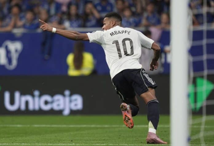 مبابي يقود ريال مدريد لفوز كبير على أوفييدو بثلاثية في الليغا