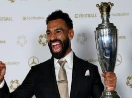 محمد صلاح يفوز بجائزة أفضل لاعب في الدوري الإنجليزي للمرة الثالثة محمد صلاح يتوج بجائزة أفضل لاعب في الدوري الإنجليزي للمرة الثالثة