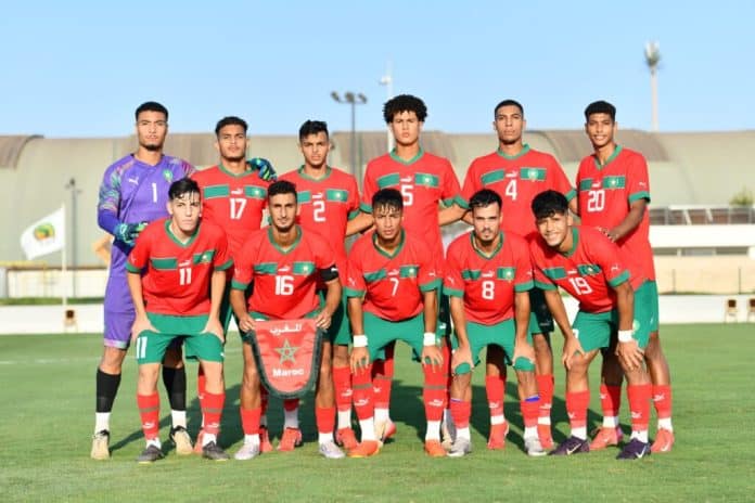 التعادل 1-1 بين منتخب المغرب ومصر للشباب في مباراة ودية