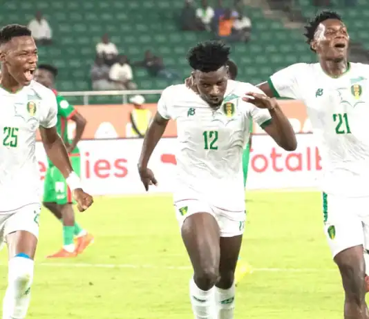 CHAN 2025 : موريتانيا تهزم بوركينا فاسو وتنعش آمالها في التأهل موريتانيا تحقق فوزًا حاسمًا 1-0 على بوركينا فاسو وتضع نصب عينيها ربع نهائي بطولة الأمم الأفريقية