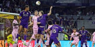 أورلاندو سيتي يكتسح إنتر ميامي الغائب عنه ميسي أورلاندو يهزم إنتر ميامي 4-1 في غياب ميسي