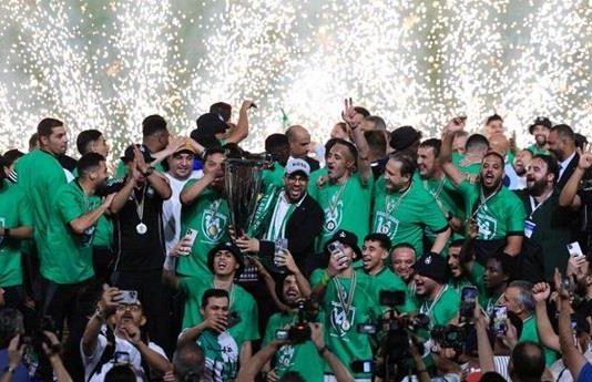 الأهلي طرابلس يتوج بلقب الدوري الليبي الممتاز لكرة القدم 2024-2025 الأهلي طرابلس يحسم لقب الدوري الليبي الممتاز 2024-2025 بعد الفوز على الهلال