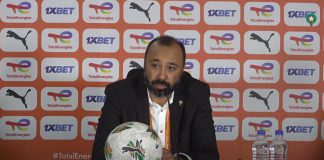 السكتيوي يشيد بأداء لاعبي المنتخب ويؤكد أحقية حكيمي بالكرة الذهبية السكتيوي: فخور بلاعبي المنتخب وحكيمي يستحق الكرة الذهبية