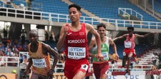 الدوري الماسي لألعاب القوى.. المغربي صلاح الدين بن يزيد يتألق ويظفر بالمركز الثالث في سباق 3000 متر موانع الدوري الماسي لألعاب القوى.. المغربي صلاح الدين بن يزيد يتألق ويظفر بالمركز الثالث في سباق 3000 متر موانع