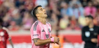 لويس سواريز موقوف عن كأس MLS والدوري بعد حادثة البصق سواريز موقوف 9 مباريات بعد حادثة البصق في كأس MLS