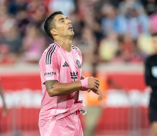 لويس سواريز موقوف عن كأس MLS والدوري بعد حادثة البصق سواريز موقوف 9 مباريات بعد حادثة البصق في كأس MLS