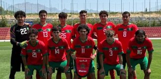 منتخب الفتيان المغربي يسحق كندا 3-0 في مباراة ودية بإسبانيا المنتخب المغربي للفتيان يسحق كندا 3-0 في ودية تحضيرية لمونديال 2025